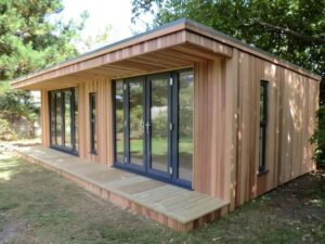 Sanctuary Garden Rooms left side view