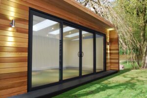 Sanctuary Garden Rooms side view